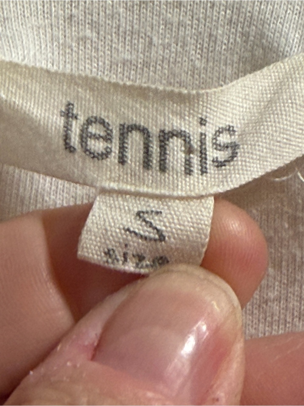 tennis Ivory Lace Open Front Blazer Cardigan with Patch Pockets S - Picture 3 of 9